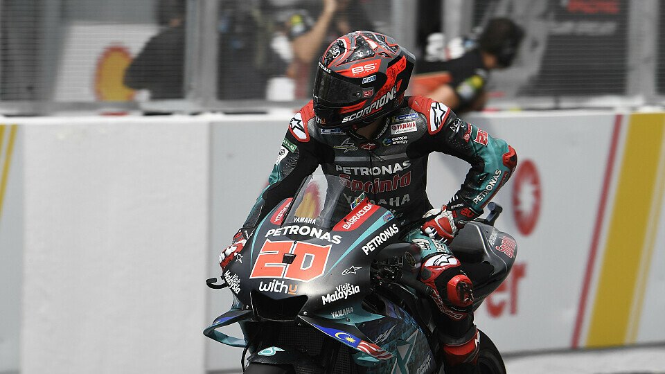 Fabio Quartararo konnte im Sepang-Rennen nicht mithalten, Foto: Petronas Yamaha SRT