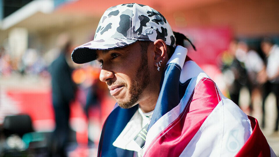 Lewis Hamilton feierte in Austin WM-Titel Nummer sechs, Foto: LAT Images