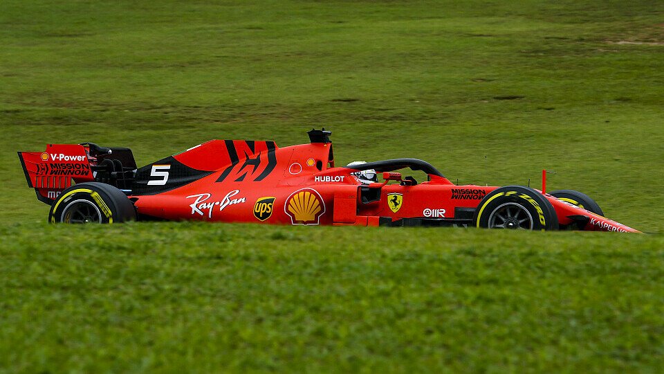 Ferrari und Sebastian Vettel geben in den Brasilien-Trainings das Tempo vor, Foto: LAT Images