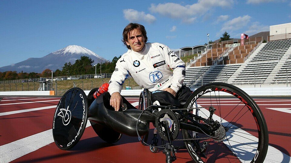 Alex Zanardi bereitete sich in Fuji auch auf einen möglichen Einsatz bei den Paralympics vor, Foto: BMW Motorsport