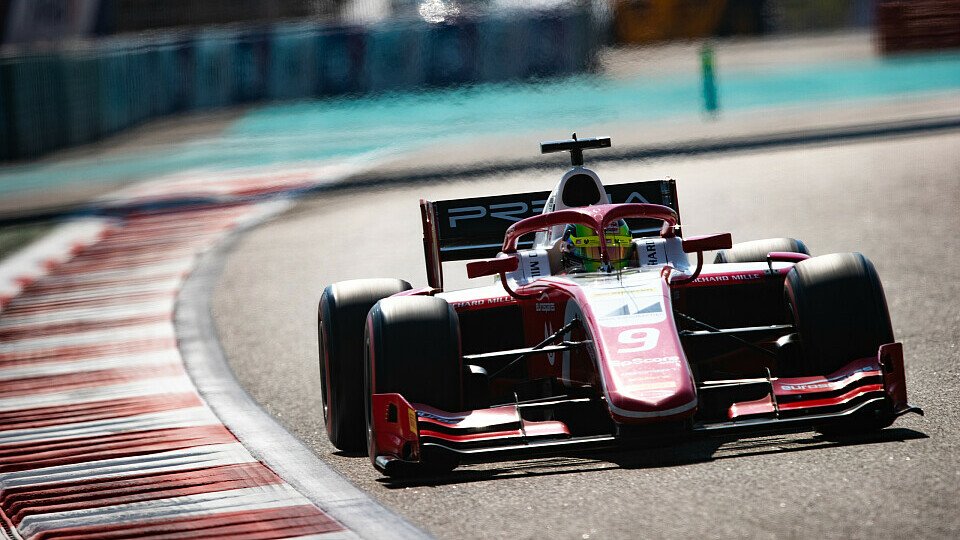 Mick Schumacher eröffnete die Formel-2-Tests in Abu Dhabi mit Bestzeit, Foto: LAT Images