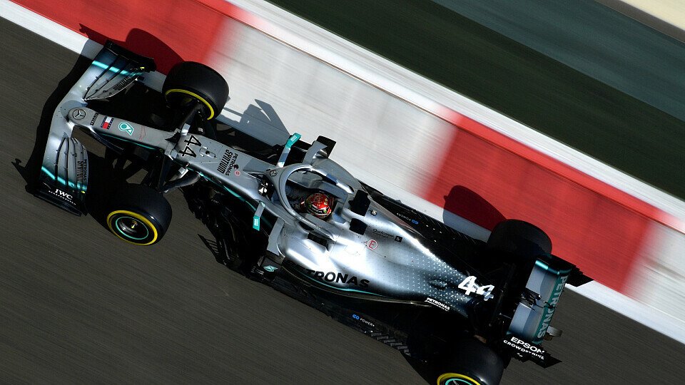 Mercedes und Lewis Hamilton präsentierten sich in Abu Dhabi in den Trainings stark, Foto: LAT Images