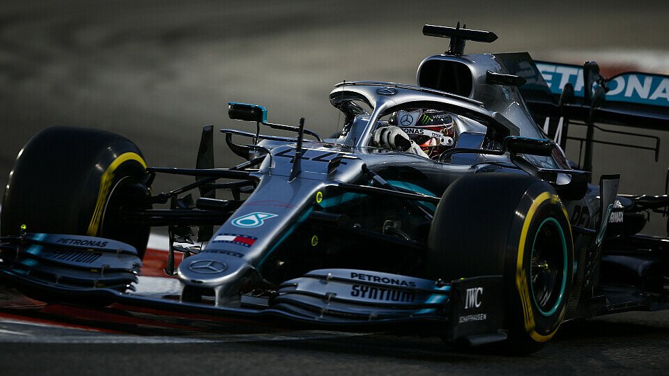 Formel-1-Weltmeister Lewis Hamilton startet beim letzten Rennen 2019 in Abu Dhabi von der Pole Position, Foto: LAT Images