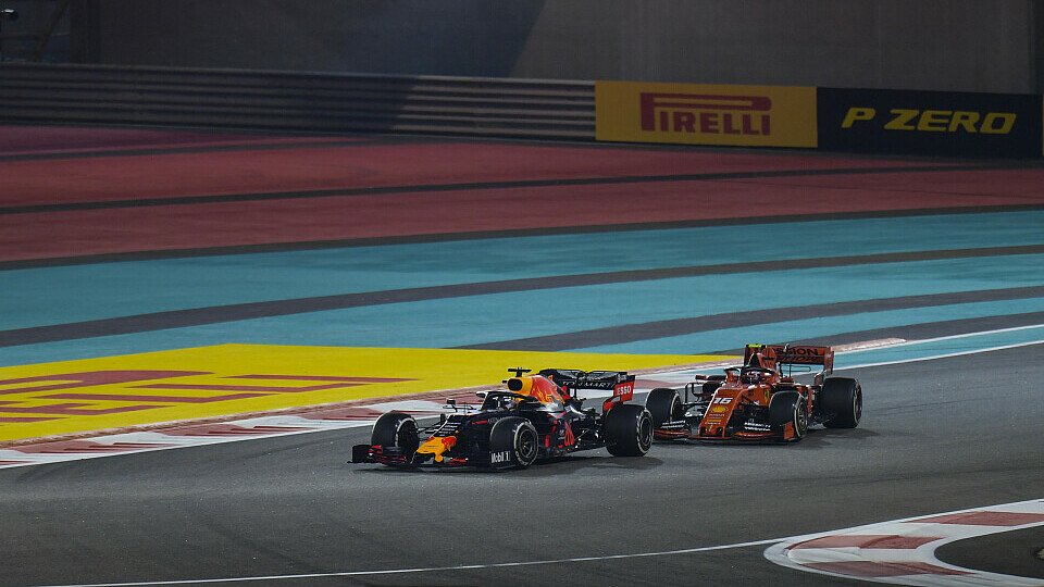 Max Verstappen setzte sich in der Formel-1-Weltmeisterschaft 2019 als Dritter gegen Charles Leclerc durch, Foto: LAT Images