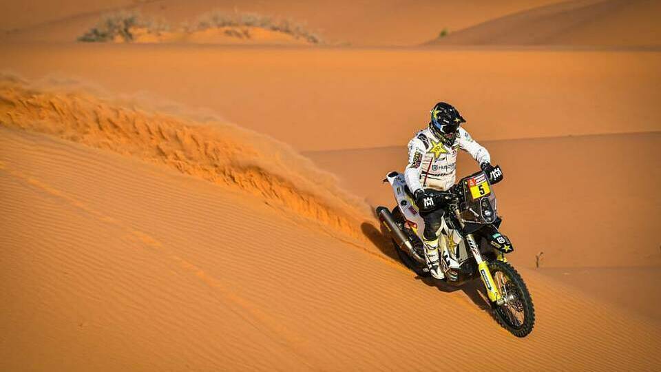 Pablo Quintanilla konnte die neunte Bike-Etappe der Rallye Dakar für sich entscheiden, Foto: ASO/Dakar