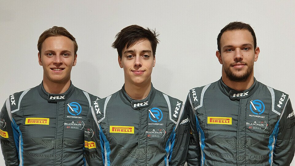 Marvin Kirchhöfer, Olliver Caldwell und Luca Ghiotto, Foto: R-Motorsport