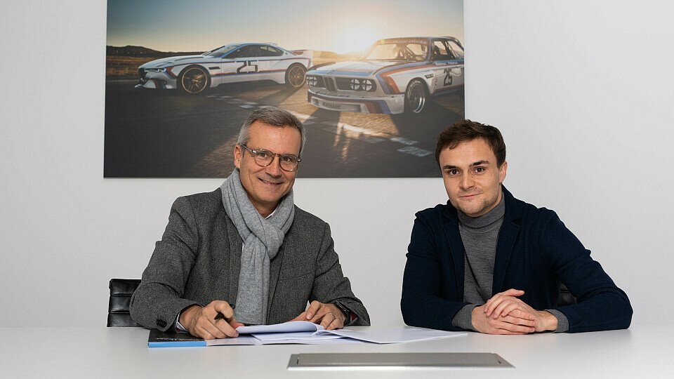 Vertrag unterschrieben: Lucas Auer startet 2020 erstmals für BMW in der DTM, Foto: BMW Motorsport