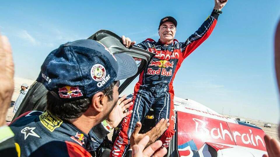 Nach 2010 und 2018 gewann Carlos Sainz Senior zum dritten Mart die Rallye Dakar, Foto: ASO/Dakar