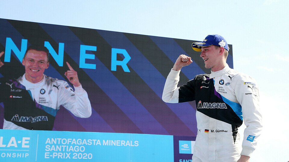 Maximilian Günther errang in Santiago seinen ersten Sieg in der Formel E, Foto: BMW Motorsport