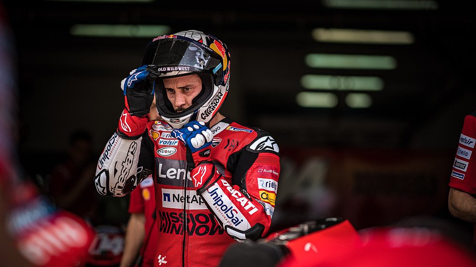 Andrea Dovizioso steigt wieder auf ein MotoGP-Bike