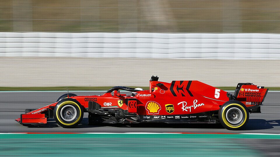 Sebastian Vettels Ferrari für die Formel 1 2020 hört auf den Namen Lucilla, Foto: LAT Images