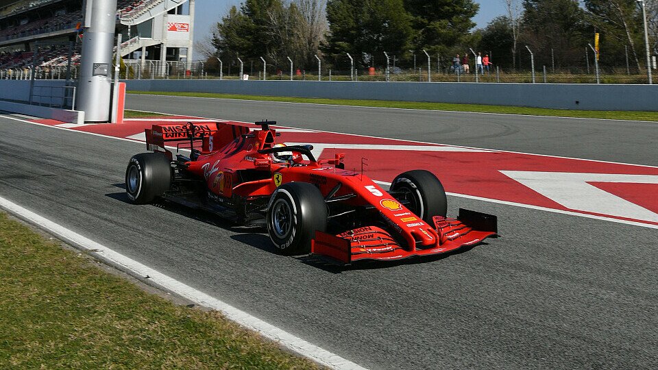 Ferrari glänze zum Testauftakt weder mit Bestzeiten noch vielen Runden, Foto: LAT Images