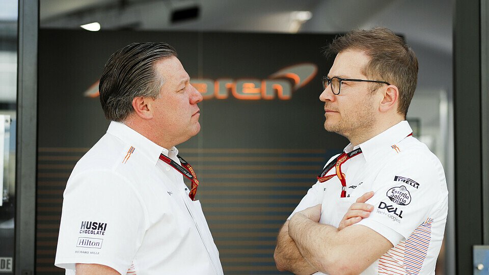 McLaren-CEO Zak Brown und Teamchef Andreas Seidl hatten bereits vor Australien Pläne für diverse Szenarien in der Schublade, Foto: LAT Images
