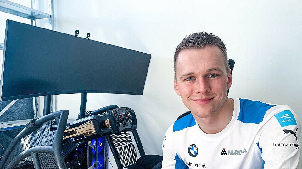 Maximilian Günther bewies bei dem Test-Event, dass ihm auf dem Simulator keiner seiner Formel-E-Kollegen das Wasser reichen kann, Foto: BMW Motorsport