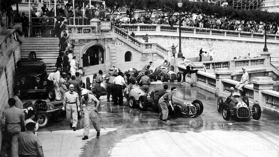 Der Monaco-GP von 1950 fing nicht gut an