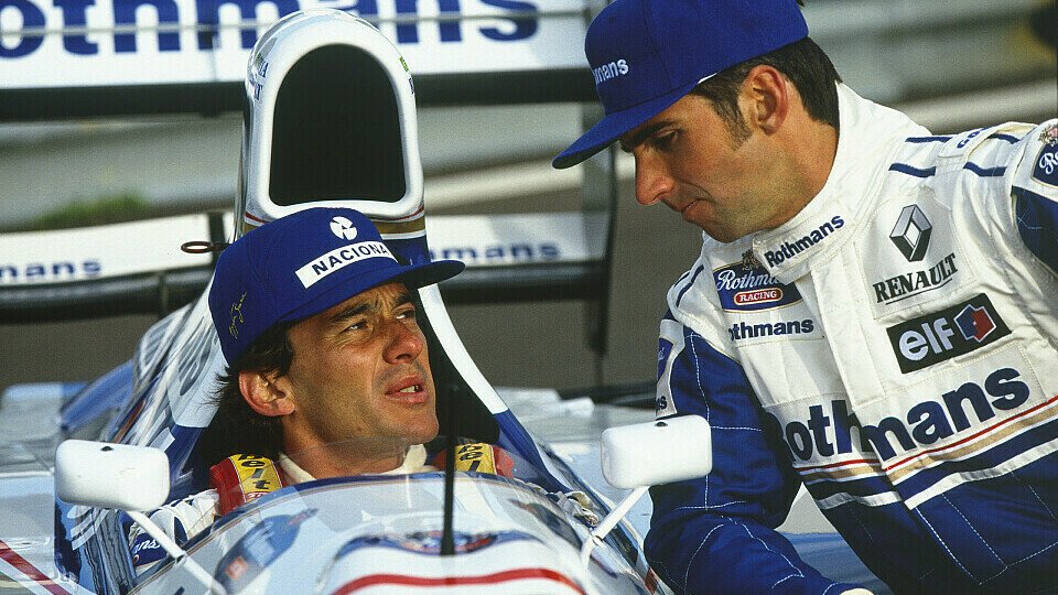 Damon Hill trat nach Ayrton Sennas Tod 1994 in Imola bei Williams Renault ein schweres Erbe an