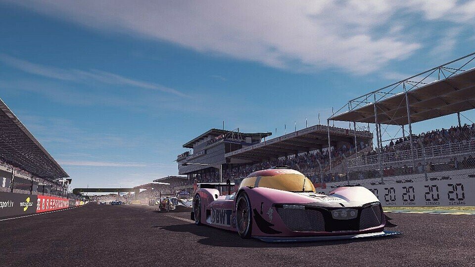 Der LMPH2G-Prototyp ist das Safety Car beim virtuellen Rennen in Le Mans