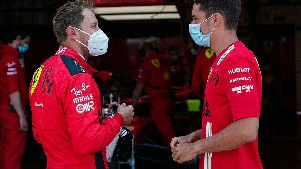 Sebastian Vettel will in seiner letzten Ferrari-Saison Charles Leclerc keine Geschenke machen, Foto: Ferrari