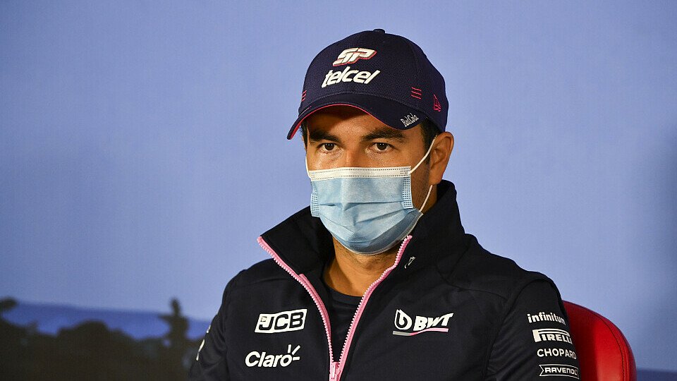 Sergio Perez fehlt am Donnerstag in Silverstone aufgrund eines ergebnislosen Coronatests, Foto: LAT Images