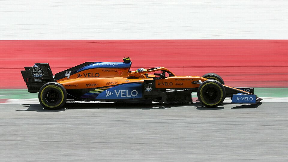 Lando Norris eroberte im Formel-1-Qualifying in Österreich den besten Startplatz seiner Karriere, Foto: LAT Images
