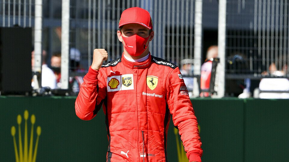 Charles Leclerc erzielte in Österreich ein angesichts der Ferrari-Performance sensationelles Podium, Foto: LAT Images