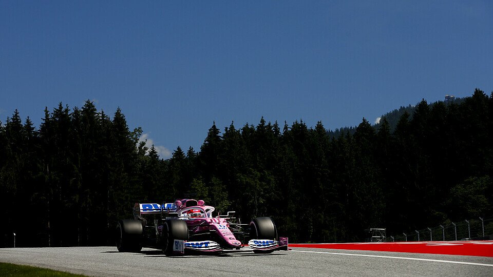 Sergio Perez holt die erste Saisonbestzeit für Racing Point