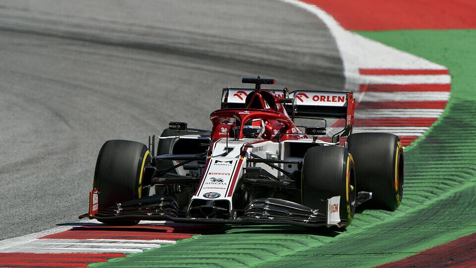 Kimi Räikkönen verpasste in Spielberg ein Punkteresultat knapp, Foto: LAT Images