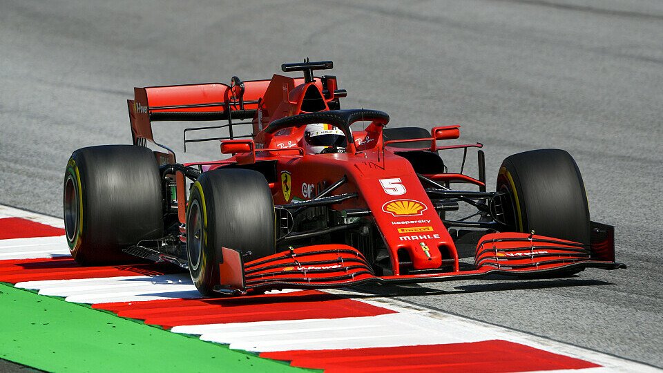 Sebastian Vettel: Der Ferrari lässt sich wieder besser fahren als noch am Sonntag, Foto: LAT Images