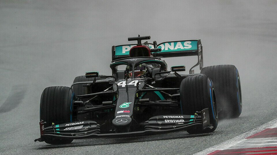 Lewis Hamilton eroberte im Regen von Spielberg die Pole Position für den Steiermark GP der Formel 1