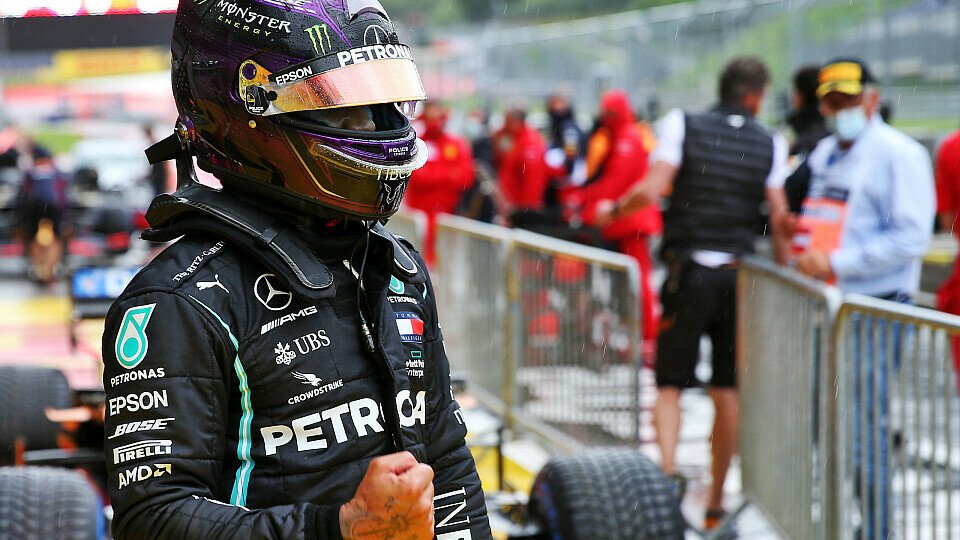 Lewis Hamilton war im Regen-Qualifying der Formel 1 in Österreich erneut unantastbar, Foto: LAT Images