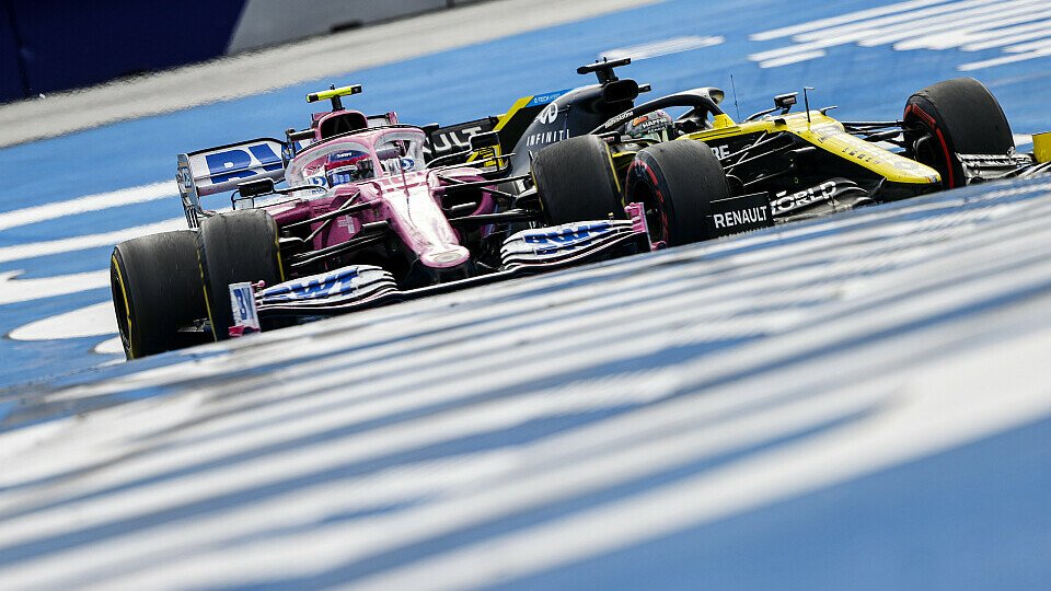 Auf der Strecke liegt Racing Point deutlich vor Renault, Foto: LAT Images