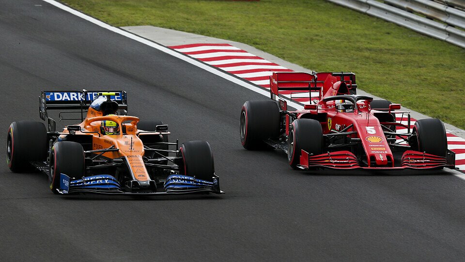 McLaren schaut in der Formel-1-Saison 2020 lieber auf Ferrari als auf Racing Point, Foto: LAT Images