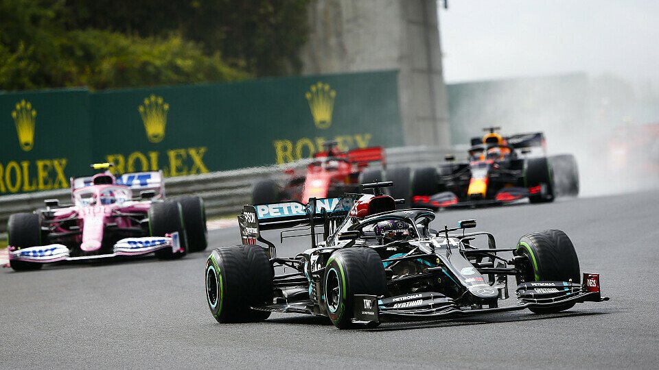 Lewis Hamilton hat mit dem achten Sieg in Ungarn einen weiteren Rekord von Michael Schumacher eingestellt, Foto: LAT Images