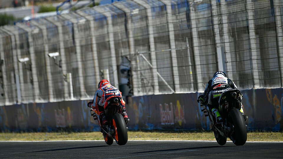 Marquez und Crutchlow kämpften am Samstag mit ihren Verletzungen, Foto: MotoGP.com