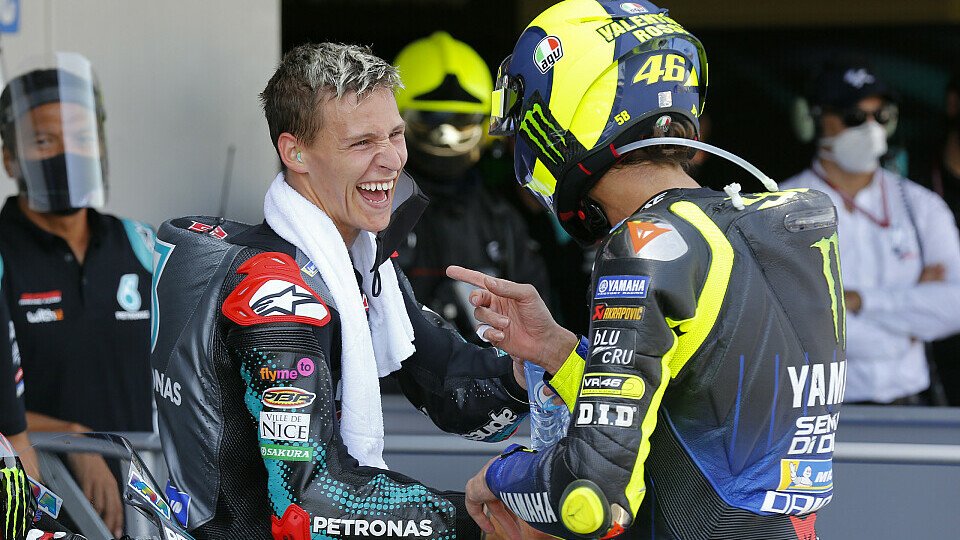 Fabio Quartararo und Valentino Rossi tauschen 2021 die Teams, Foto: MotoGP.com