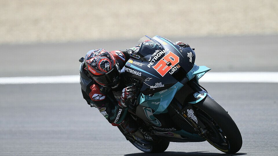Fabio Quartararo holt die Tagesbestzeit in Brünn, Foto: MotoGP.com