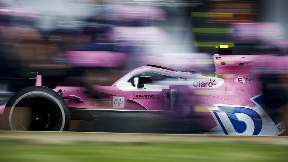 Racing Point drängelte sich in den Formel-1-Trainings in Silverstone in die Favoritenrolle, Foto: LAT Images