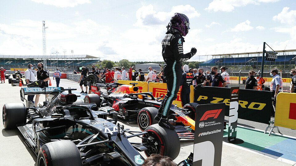 Mercedes war im Silverstone-Qualifying unschlagbar, Foto: LAT Images