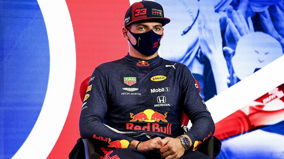 Max Verstappen teilte bei der Pressekonferenz vor dem Jubiläums GP der Formel 1 ordentlich aus, Foto: LAT Images