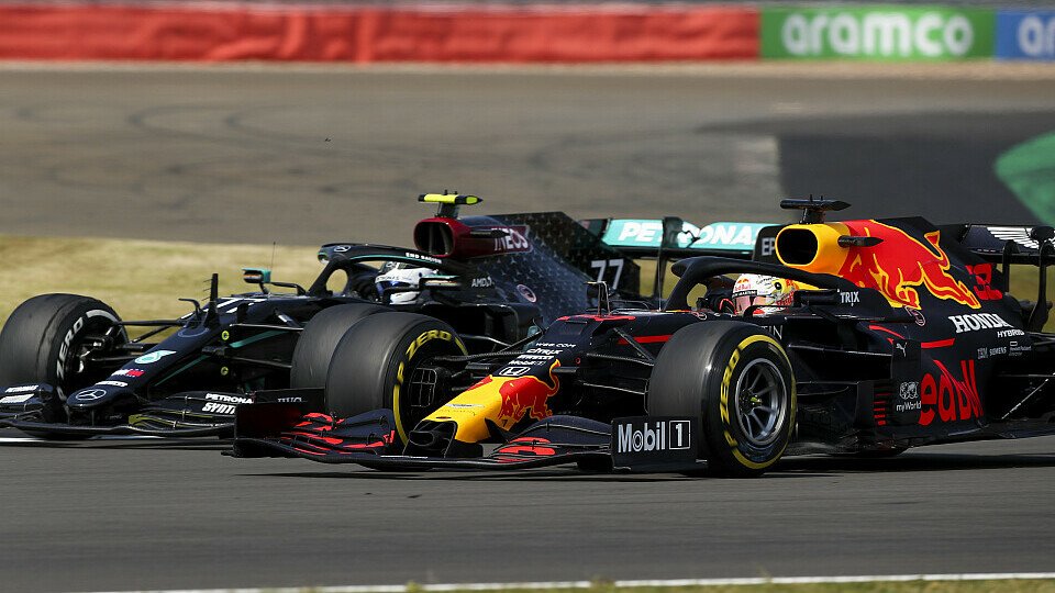 Max Verstappen holte vor Lewis Hamilton und Valtteri Bottas seinen ersten Sieg in der Formel-1-Saison 2020, Foto: LAT Images