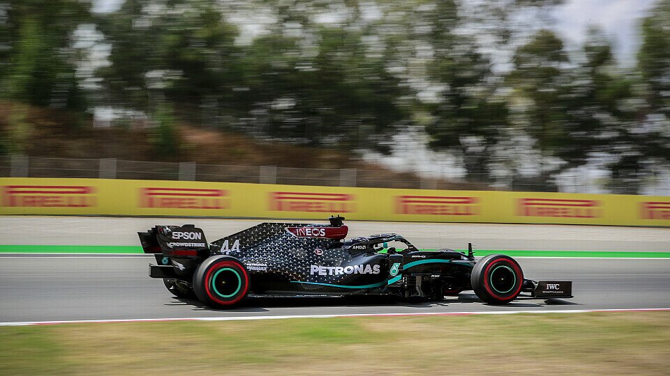 Lewis Hamilton sorgte zusammen mit Valtteri Bottas in Barcelona wieder für Mercedes-Doppel, Foto: LAT Images
