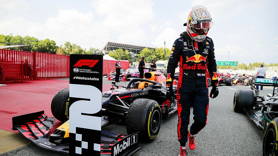 Platz zwei beim Spanien GP: Zwischenzeitlich war Max Verstappen aber alles andere als glücklich, Foto: LAT Images