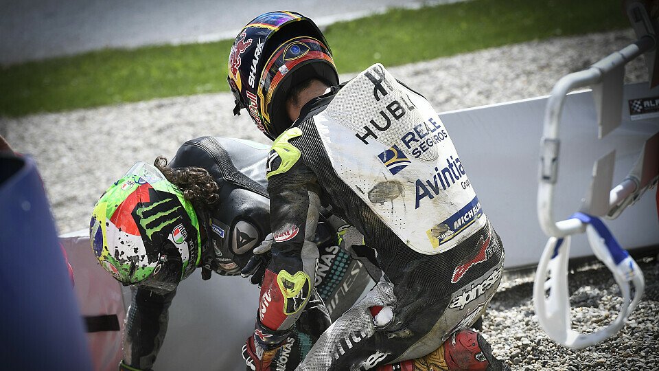 Der Crash von Johann Zarco und Franco Morbidelli schockte die MotoGP, Foto: MotoGP.com