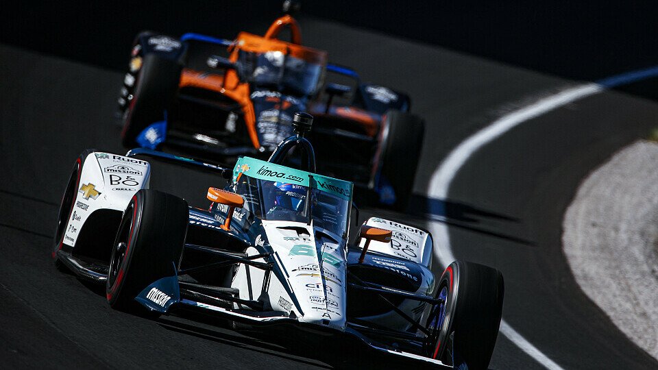 Fernando Alonso sah in Indy erstmals das Ziel, Foto: LAT Images