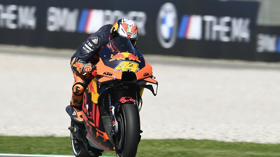 Erstmals steht eine KTM in der MotoGP auf Pole Position, Foto: LAT Images