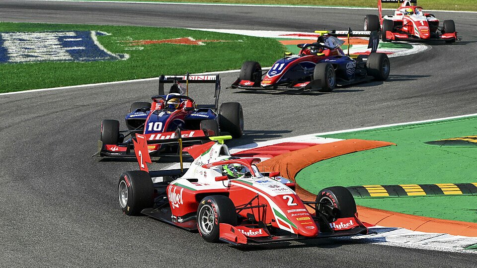 Frederik Vesti gewann Lauf 1 der Formel 3 in Monza