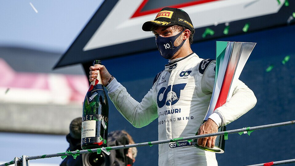 Pierre Gasly gewinnt in Monza, Foto: LAT Images
