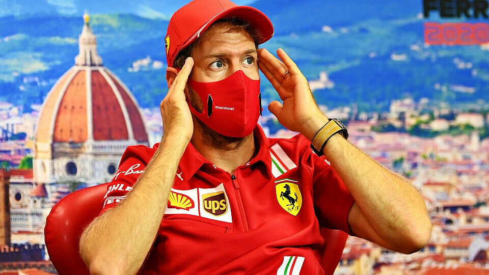Sebastian Vettel lieferte am Donnerstag in Mugello eine erste Stellungnahme zum großen Wechsel ab, Foto: LAT Images