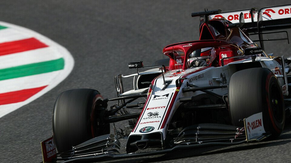 Kimi Räikkönen erzielte in Mugello erstmals 2020 Punkte, Foto: LAT Images