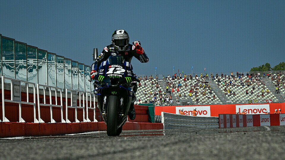 Maverick Vinales durfte über die Pole Position jubeln, Foto: MotoGP.com